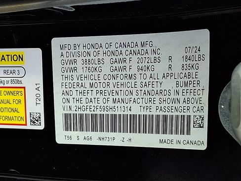 Used 2025 Honda Civic Sport image 27