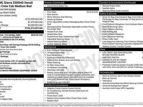 Used 2024 GMC Sierra 2500 Denali Ultimate AWD/4WD image 3