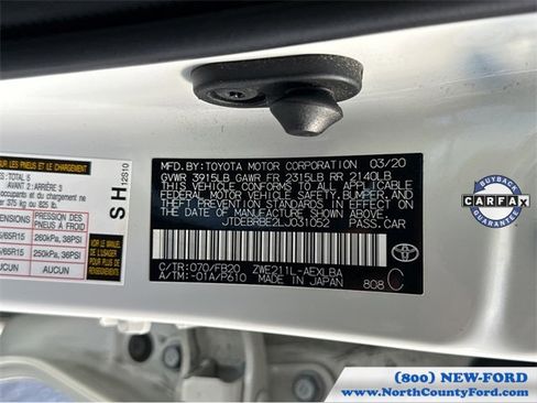 Used 2020 Toyota Corolla LE image 43