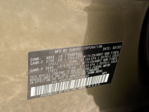 Used 2023 Subaru Outback Premium AWD/4WD image 36