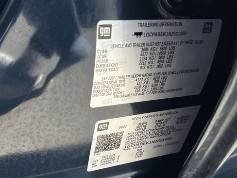 Certified 2022 Chevrolet Silverado 1500 Custom image 29