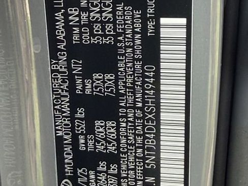 Used 2025 Hyundai Santa Cruz SEL FWD image 27