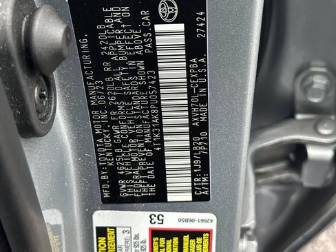 Used 2023 Toyota Camry XSE w/ Navigation Package image 25