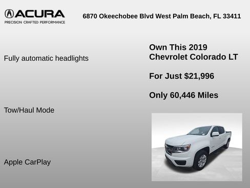 Used 2019 Chevrolet Colorado LT AWD/4WD image 12