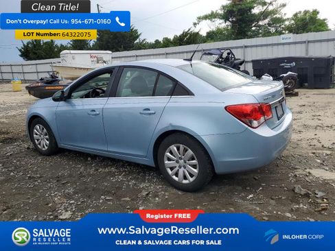 Used 2011 Chevrolet Cruze LS w/ Connectivity Package FWD image 3