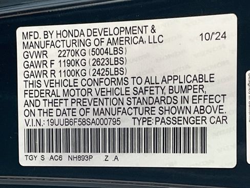 Used 2025 Acura TLX SH-AWD w/ A-SPEC Pkg image 34