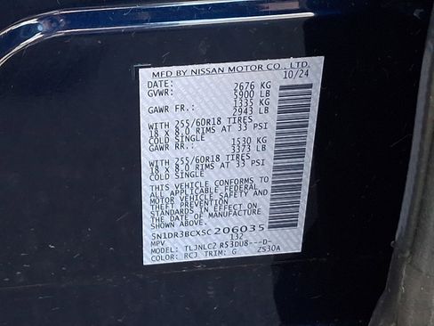 Used 2025 Nissan Pathfinder SV AWD/4WD image 28