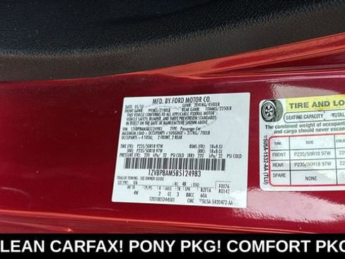 Used 2011 Ford Mustang Premium w/ 202A Rapid Spec Order Code RWD image 33
