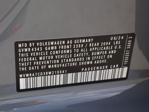 Used 2024 Volkswagen GTI SE w/ MDO Package image 22