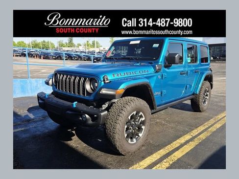 Used 2024 Jeep Wrangler Unlimited Rubicon 4xe AWD/4WD image 1