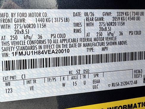 New 2027 Ford Expedition Active RWD image 5