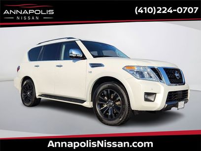 Used 2020 Nissan Armada Platinum w/ Captain's Chairs Package