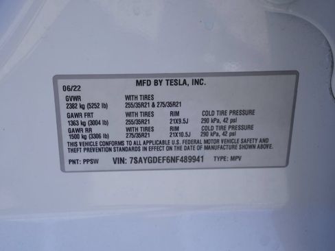 Used 2022 Tesla Model Y Performance AWD/4WD image 6