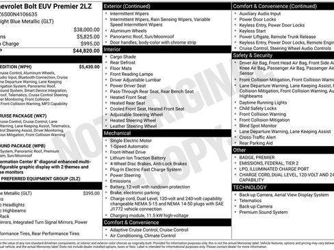 Used 2022 Chevrolet Bolt EUV Premier w/ Launch Edition FWD image 18