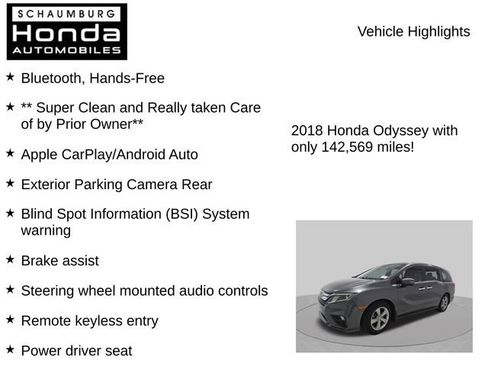 Used 2018 Honda Odyssey EX image 7