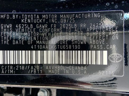 Certified 2026 Toyota Camry LE image 35