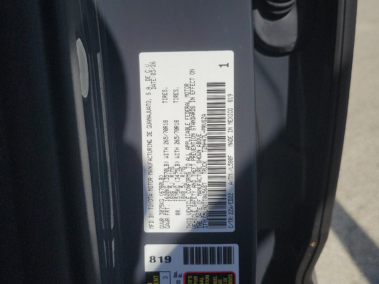 Used 2026 Toyota Tacoma TRD Pro AWD/4WD image 33