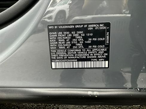New 2026 Volkswagen Atlas SEL AWD/4WD image 17