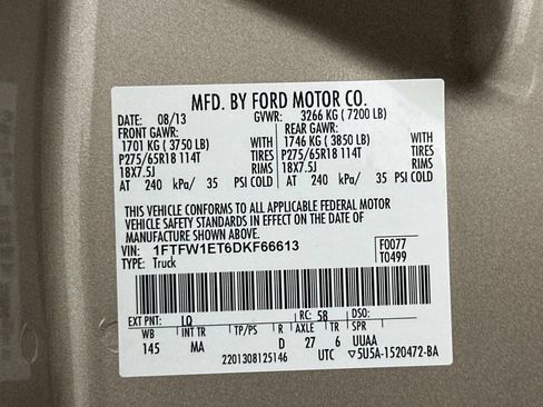 Used 2013 Ford F150 XLT w/ Luxury Equipment Group AWD/4WD image 14