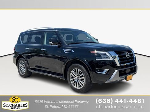 Used 2024 Nissan Armada SL w/ Captain's Chairs Package image 1