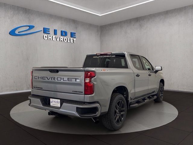 New 2026 Chevrolet Silverado 1500 Custom w/ Turbomax Blackout Package AWD/4WD image 8