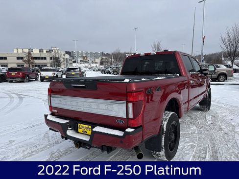 Used 2022 Ford F250 Platinum w/ Snow Plow Prep Package image 7