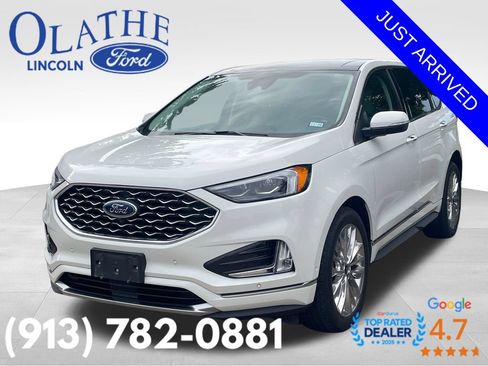 Used 2022 Ford Edge Titanium w/ Equipment Group 301A AWD/4WD image 1