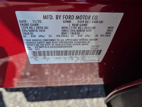 Used 2022 Ford Edge SEL w/ Convenience Package AWD/4WD image 13