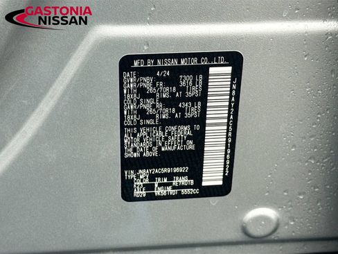 Used 2024 Nissan Armada SV RWD image 43