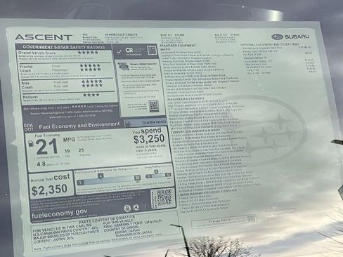 New 2026 Subaru Ascent Limited image 32