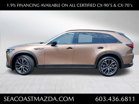 Certified 2025 MAZDA CX-70 Plug-In Hybrid w/ Premium Plus AWD/4WD image 2