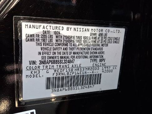 Certified 2025 Nissan Kicks S AWD/4WD image 28