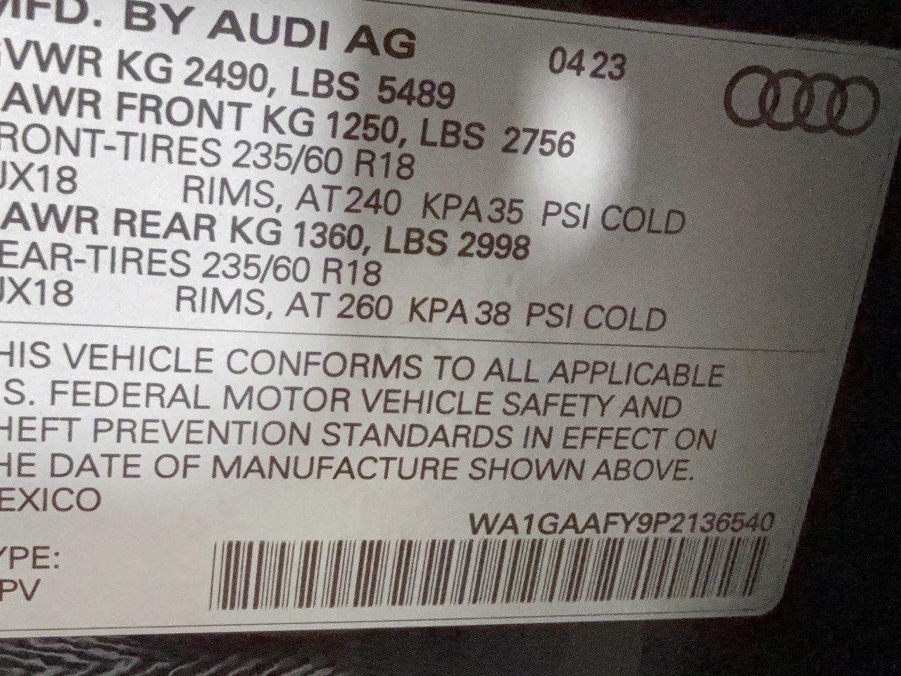 Certified 2023 Audi Q5 2.0T Premium w/ Convenience Package AWD/4WD image 32