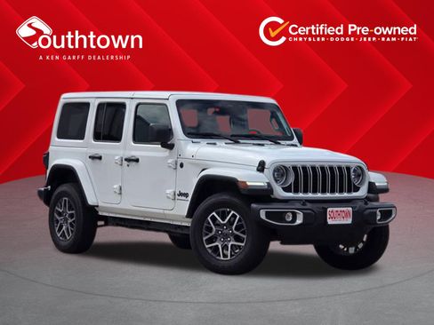 Certified 2025 Jeep Wrangler Unlimited Sahara AWD/4WD image 1