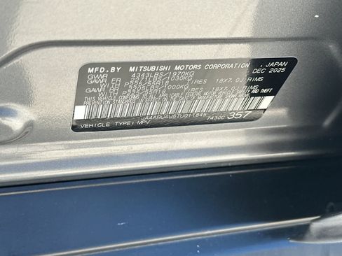 Used 2026 Mitsubishi Outlander Sport LE AWD/4WD image 31