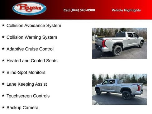 New 2025 Toyota Tundra Limited w/ TRD Off-Road Package image 13