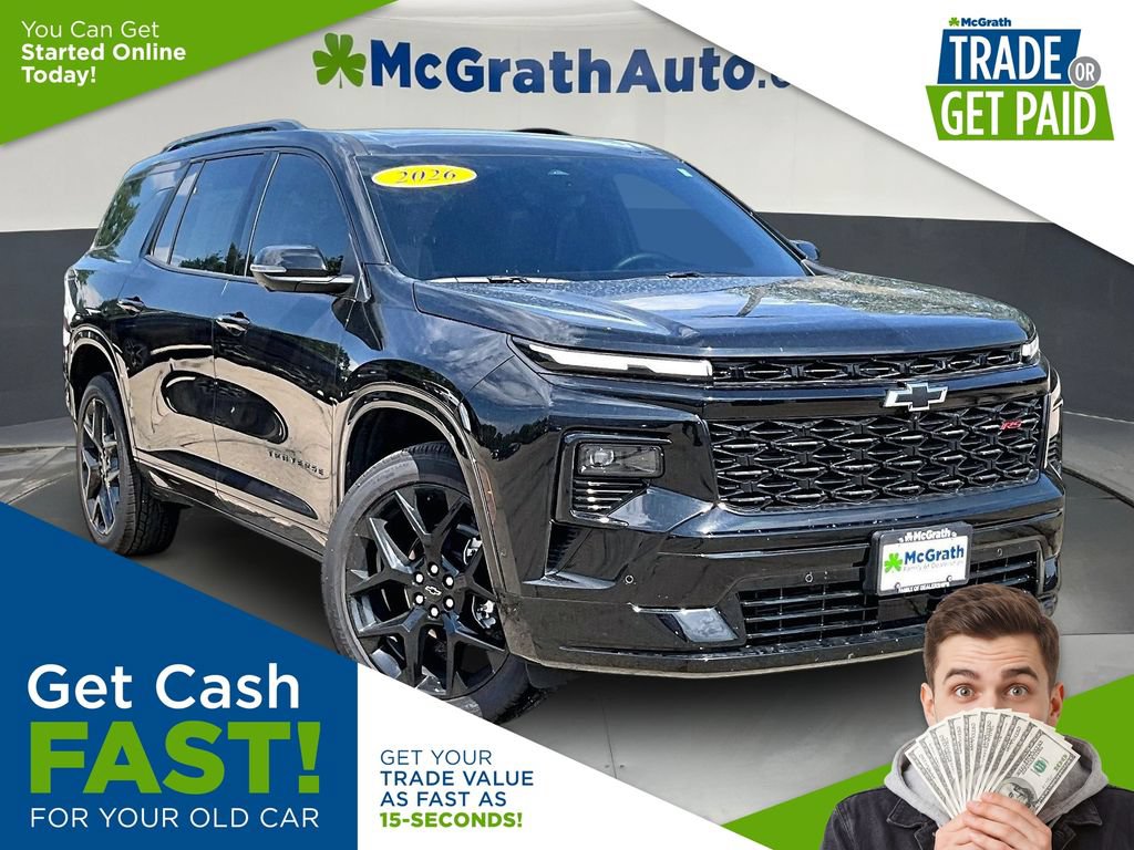 Used 2026 Chevrolet Traverse RS w/ LPO, Floor Liner Package AWD/4WD image 1