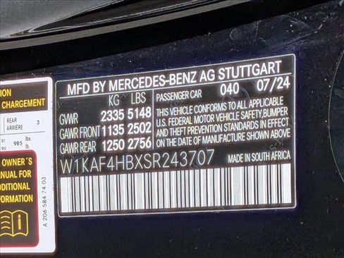 Certified 2025 Mercedes-Benz C 300 4MATIC Sedan image 26