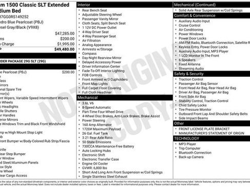 Used 2024 RAM 1500 Classic SLT AWD/4WD image 32
