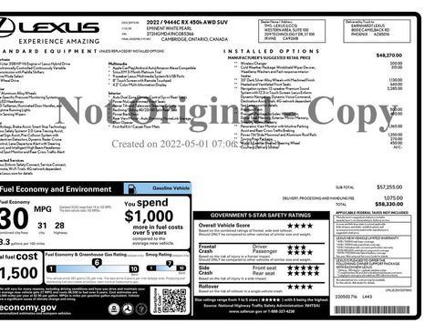 Used 2022 Lexus RX 450h 450h image 3
