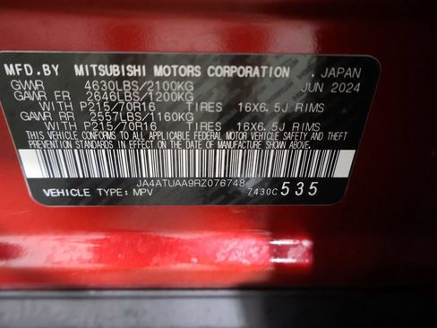 Used 2024 Mitsubishi Eclipse Cross ES AWD/4WD image 40