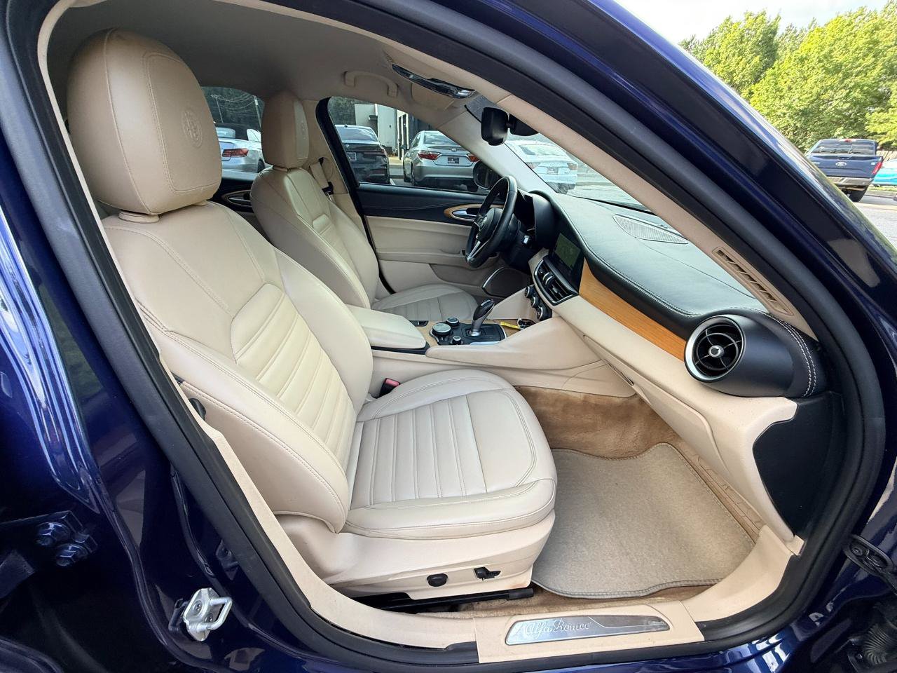 Used 2017 Alfa Romeo Giulia Ti w/ TI Lusso Light Wood Package RWD image 16