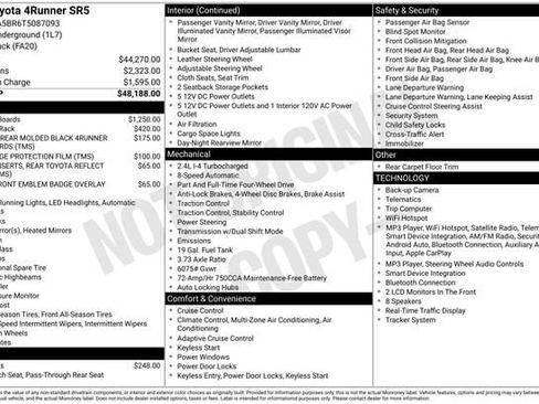 Certified 2026 Toyota 4Runner SR5 AWD/4WD image 33