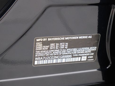 Used 2022 BMW 750i xDrive w/ Executive Package AWD/4WD image 32