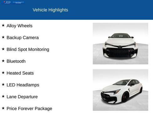 Used 2025 Toyota Corolla GR AWD/4WD image 2