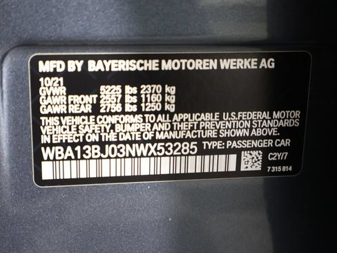 Used 2022 BMW 530i xDrive w/ Convenience Package AWD/4WD image 59