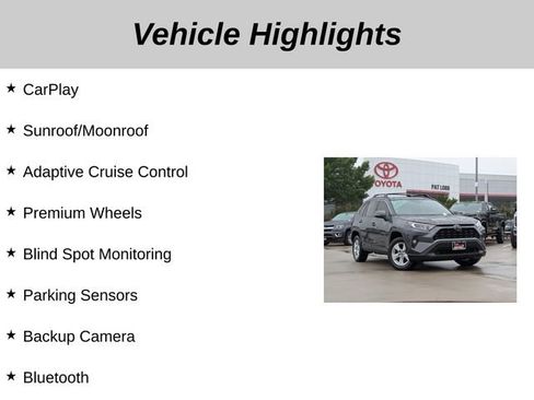 Used 2020 Toyota RAV4 XLE w/ Convenience Package FWD image 5