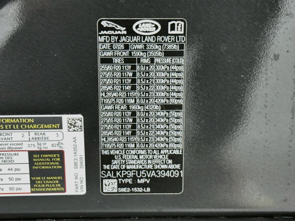 New 2027 Land Rover Range Rover SE AWD/4WD image 34