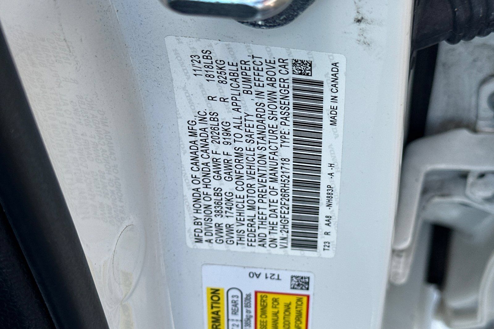 Used 2024 Honda Civic LX image 27