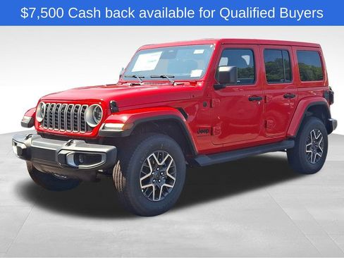 New 2025 Jeep Wrangler Sahara w/ Technology Group image 3